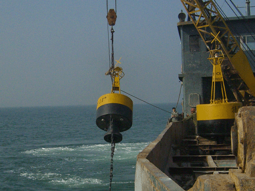 广东湛江某海域专用浮标布放项目