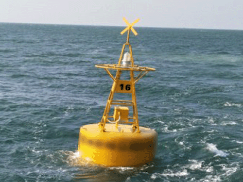 广西北海某海洋公园界标布放项目