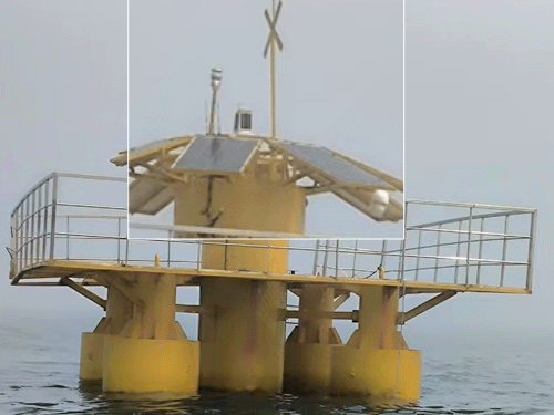 国家级海洋牧场示范区在些线监测系统