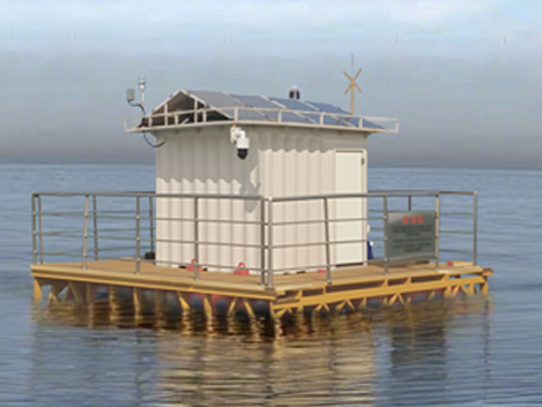 海南儋州市海洋牧场综合监测平台布放项目